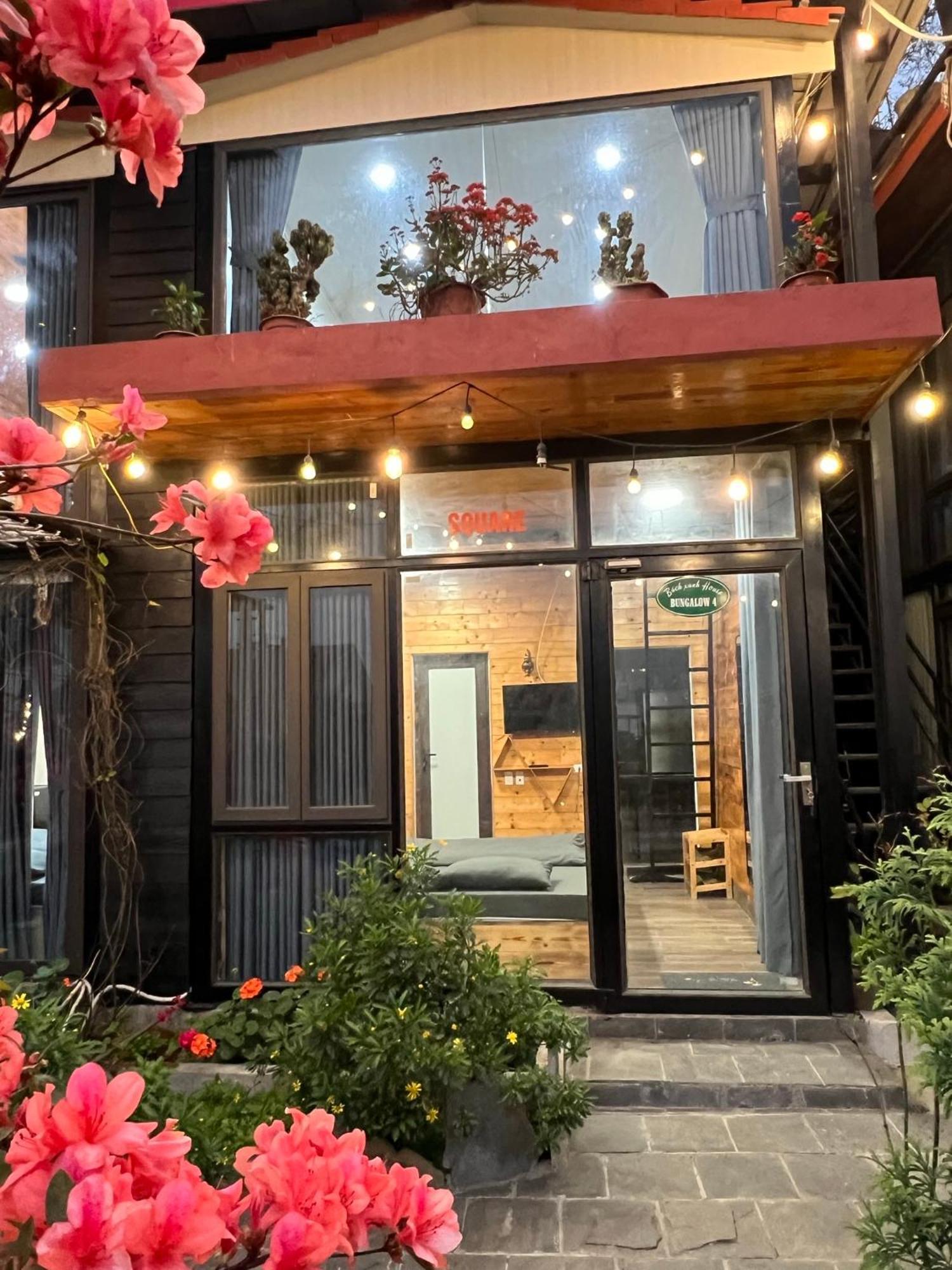 Bach Xanh House. Triangle Bungalow Tam Ðảo Exterior foto